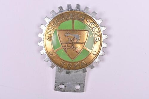 A.C.R: A Automobile Club of Roma car badge