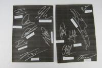 FORMULA 1: 'The Official Season Review 2013' hardcover book signed by multiple F1 drivers including Bottas, Hamilton, Webber. - 4