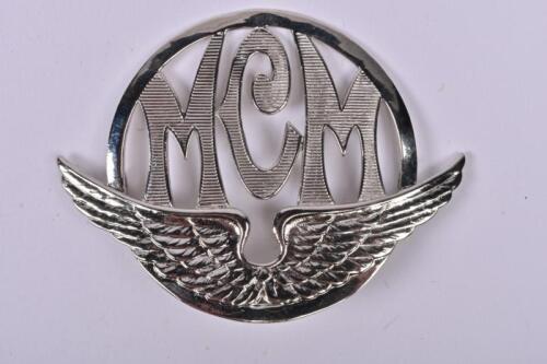 M.C.M: A 1930's Moto Club Marseille car badge