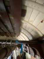 BOAT: An impressive circa 1930s carvel planked 8&rsquo;6&rdquo; wooden boat with oars (NOTE LOCATION-TOORAK VIC) - 7
