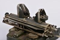 TYPEWRITER: A circa 1920 Oliver typewriter with the standard keyboard, made in the USA, 28cm high, 58cm wide, 36cm deep - 7