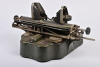 TYPEWRITER: A circa 1920 Oliver typewriter with the standard keyboard, made in the USA, 28cm high, 58cm wide, 36cm deep - 8