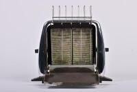 TOASTER: A vintage Hotpoint toaster and toast rack, 22cm high, 23cm wide, 12cm deep - 2