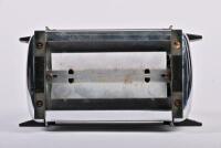 TOASTER: A vintage Hotpoint toaster and toast rack, 22cm high, 23cm wide, 12cm deep - 4