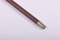 SWAGGER STICK: A swagger stick, bearing the motto of the Royal Marines 'Per Mare Per Terram', 69cm long - 3