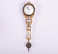 CLOCK: A German bronzed spelter elephant form 8-day mystery swinger clock by Junghans, 28cm high (working) - 3