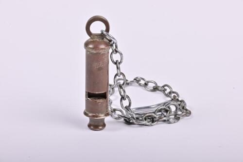 WHISTLE: A service whistle 'The Metropolitan' by J Hudson & Co Birmingham, early 20th century