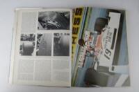 AUTOCOURSE: A 1973/74 edition of Autocourse signed by Jackie Stewart. - 2