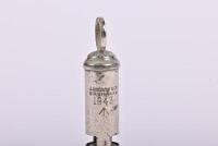 WHISTLE: A WWII officers whistle by J Hudson & Co Birmingham, stamped with date 1943 and a broadarrow - 2