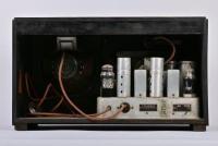 RADIO: A circa 1940s Columbus radio, with 'magic eye', 34cm high, 58cm wide, 27cm deep - 2