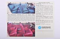 VALIANT: A CHRYSLER AUSTRALIA LTD 'Valiant 225 SLANT '6' AND 273 V8' colour sales brochure - 3