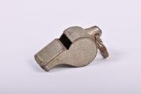 WHISTLE: A vintage sports whistle 'The Acme Thunderer'