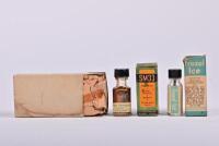 MEDICINAL: A collection of vintage medicine bottle, boxes and jars, the largest 19cm high - 2