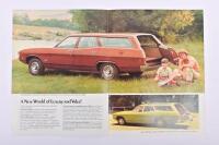 FORD: A Ford Australia Ford Falcon - 'NEW FALCON THE SUPREME WAGON' - colour sales brochure - 2