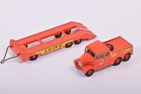 MATCHBOX: A Matchbox King Size Scammell 6x6 Tractor and Trailer (No.8) - 2