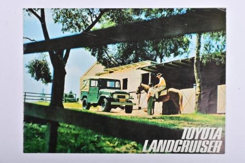 TOYOTA: A Toyota Landcruiser sales brochure