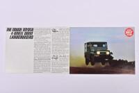 TOYOTA: A Toyota Landcruiser sales brochure - 2