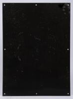 PURE EUCALYPTUS OIL: An original heavy gauge enamelled metal advertising sign for "Pure Eucalyptus Oil, The Bendigo Diggers Brand, prepared especially for Albert Bush, Next St Paul's Tower, Bendigo" 57.5cm high x 41.5cm wide. - 2