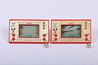NINTENDO: Two Nintendo Game and Watch 'Mickey Mouse', widescreen, MC-25, released in 1981, both working