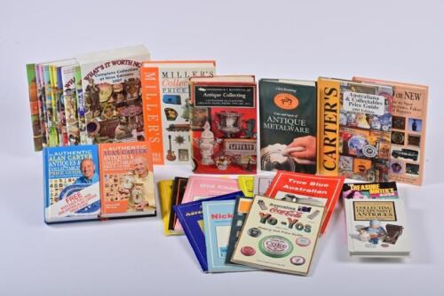 COLLECTING: A group of book on collecting including Carters and Millers price guides