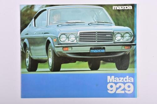 MAZDA: An original 1976 Mazda 929 sales brochure