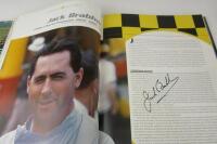 FORMULA 1: 'Formula 1 Decades' hardcover book. With multiple F1 driver signatures. - 7