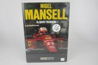 MANSELL: Autocourse Nigel Mansell Driver Profile hardcover book. Signed by Mansell.