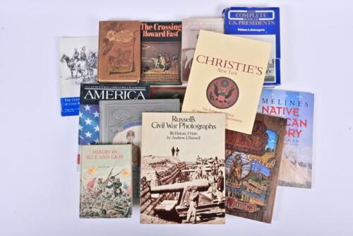 AMERICAN HISTORY: A collection of American history reference books, including 'American, A History'