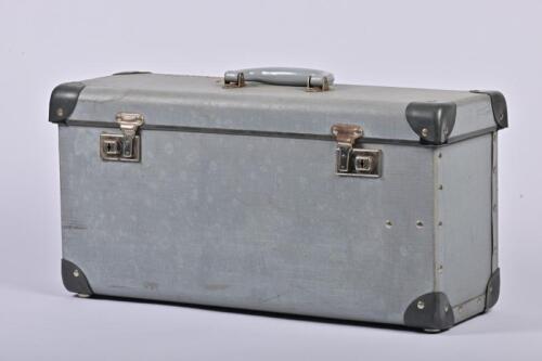 PROJECTOR: A 1950s Waterworth 300 slide projector in original case, fan cooled, 25cm high, 51cm wide, 18cm deep