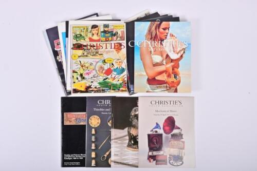 AUCTION CATALOGUES: A collection of 1990s Christie's South Kensington auction catalogues