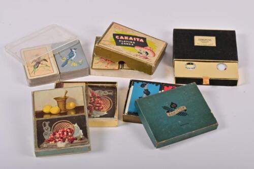 PLAYING CARDS: A collection of vintage playing cards