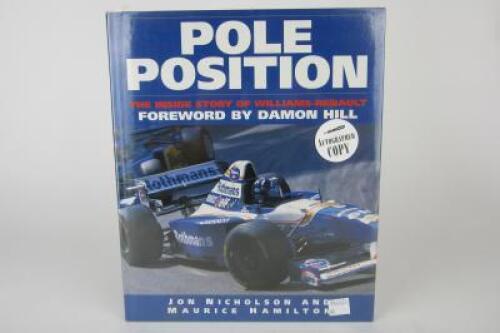 DAMON HILL: Damon Hill signed copy of 'Pole Position'.