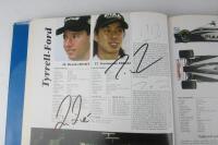 FORMULA 1: 1998/99 F1 Yearbook with multiple F1 signtures including Brawn, Schumacher, Todt. - 3