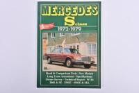 MERCEDES: A softcover book 'Mercedes S Class 1972-1979' by Brooklands Books