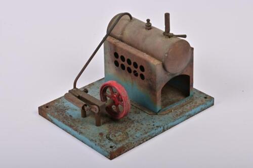 TOY STEAM ENGINE: A circa 1950s Parken toy steam engine, made in Bairnsdale Victoria, 14cm high