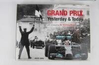 GRAND PRIX: Three hardcover books detailing Grand Prix history. One with Christopher Hilton signature. - 2