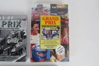 GRAND PRIX: Three hardcover books detailing Grand Prix history. One with Christopher Hilton signature. - 4
