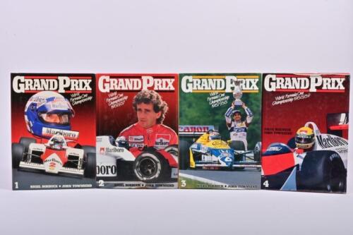 GRAND PRIX: Four Grand Prix yearbooks, 1985/86/87/87