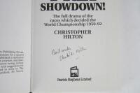 GRAND PRIX: Three hardcover books detailing Grand Prix history. One with Christopher Hilton signature. - 5