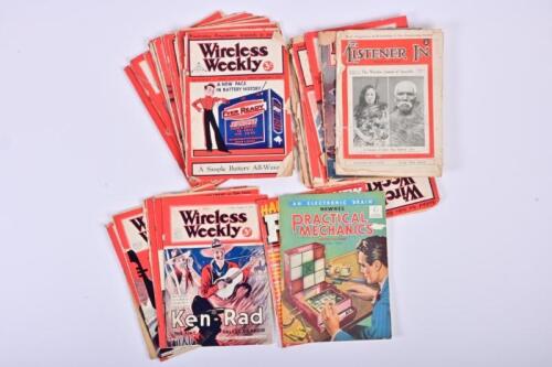 THE LISTENER IN: A collection of 1920/30s Listener In journals