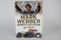 WEBBER: A Mark Webber signed copy of 'Mark Webber - upfront'