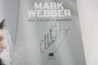 WEBBER: A Mark Webber signed copy of 'Mark Webber - upfront' - 2