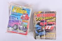 HOT RODS: A collection of 1980's Street Rodder and Popular Hot Rodding magazines