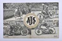 A.J.S: An original 1948 'A.J.S QUALITY MOTORCYCLES' product sales brochure - 3