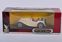 MG: A 1:18 scale ROAD Signature 1947 MG TC MIDGET (92468). Deluxe Edition
