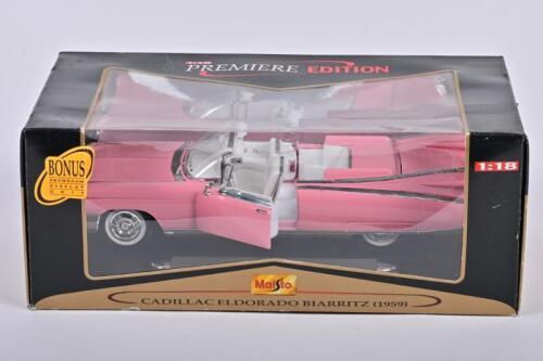 CADILLAC: A 1:18 scale Maisto Cadillac Eldorado Biarritz (1959)