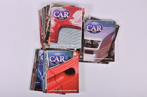 THE CAR MAGAZINE: A collection of 'The Car' magazines, issues 1-96 excluding 34, 43 & 92,