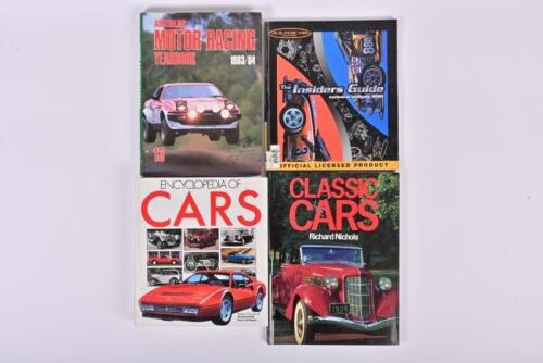 MOTORSPORT: Four car reference books including the 'Encyclopedia of Cars'