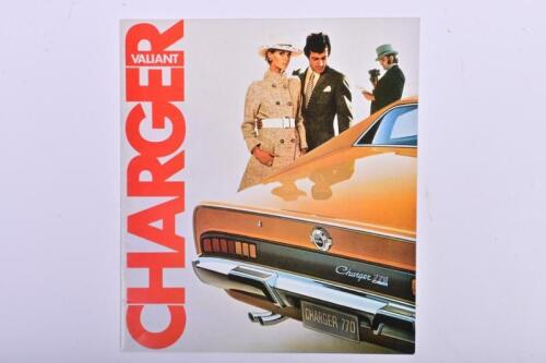 CHRYSLER: An impressive original 1971 Valiant Charger sales brochure