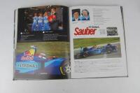 FORMULA 1: 1998 F1 Season Hardcover book signed by multiple F1 drivers. Includes Coulthard, Hakkinen, Villeneuve signatures. - 4